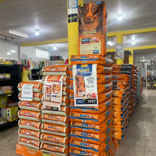 Ração pra cães na Agropecuária Agro Alex