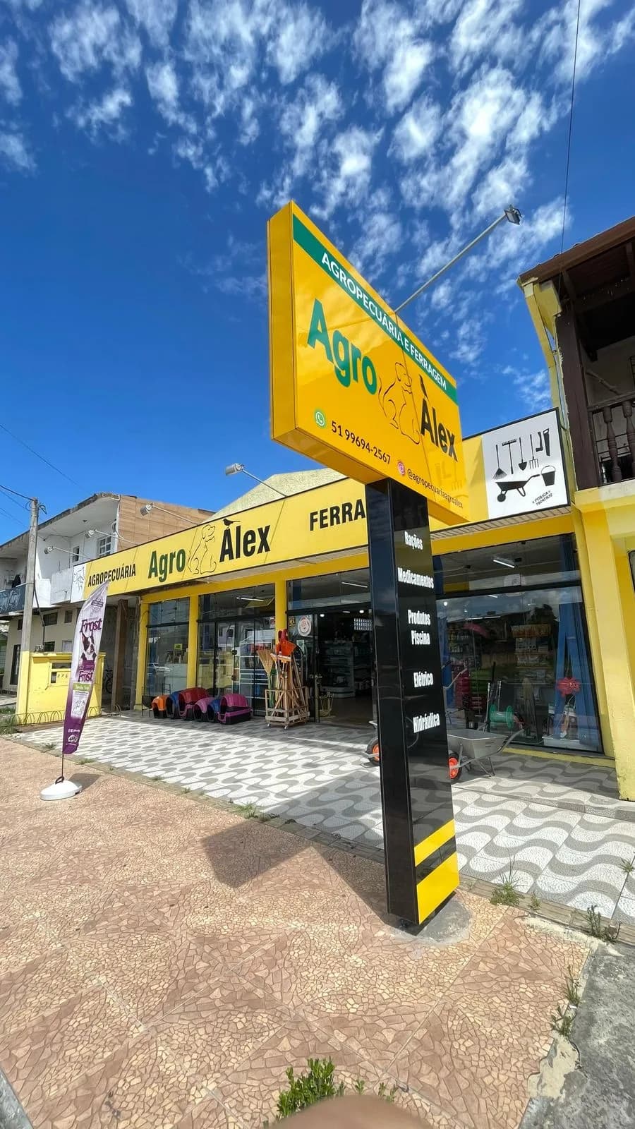 Fachada da Agro Alex
